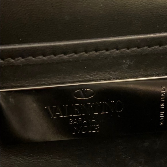 Valentino Va Va Voom rockstud noir black clutch - Picture 9 of 13